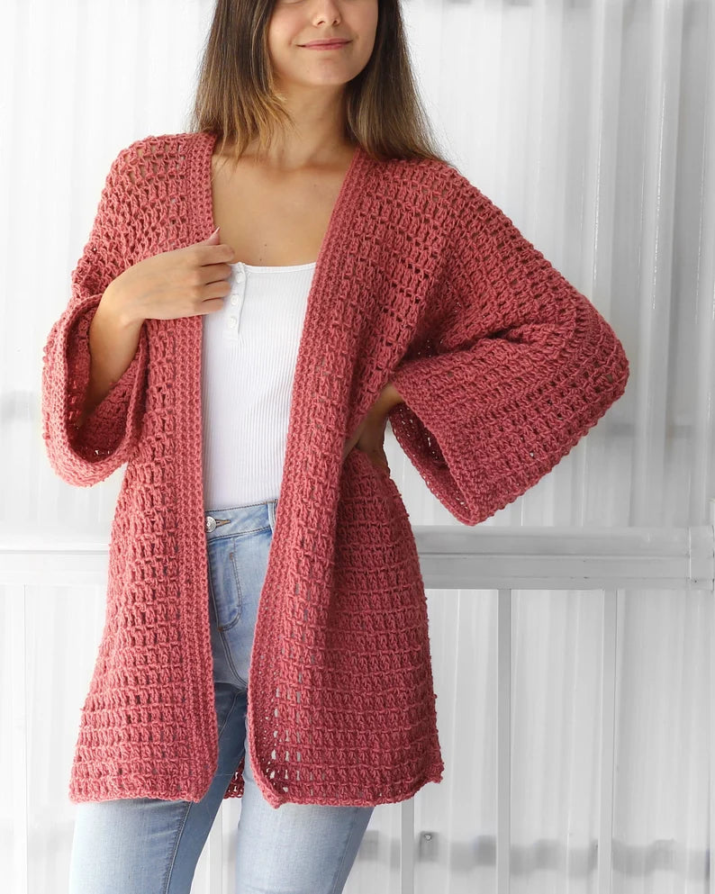 OLIVIA Crochet Cardigan Pattern