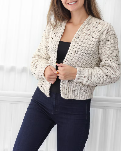ASHLEY Crochet Cardigan Pattern