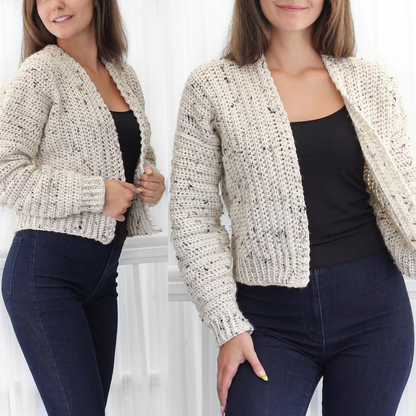 ASHLEY Crochet Cardigan Pattern