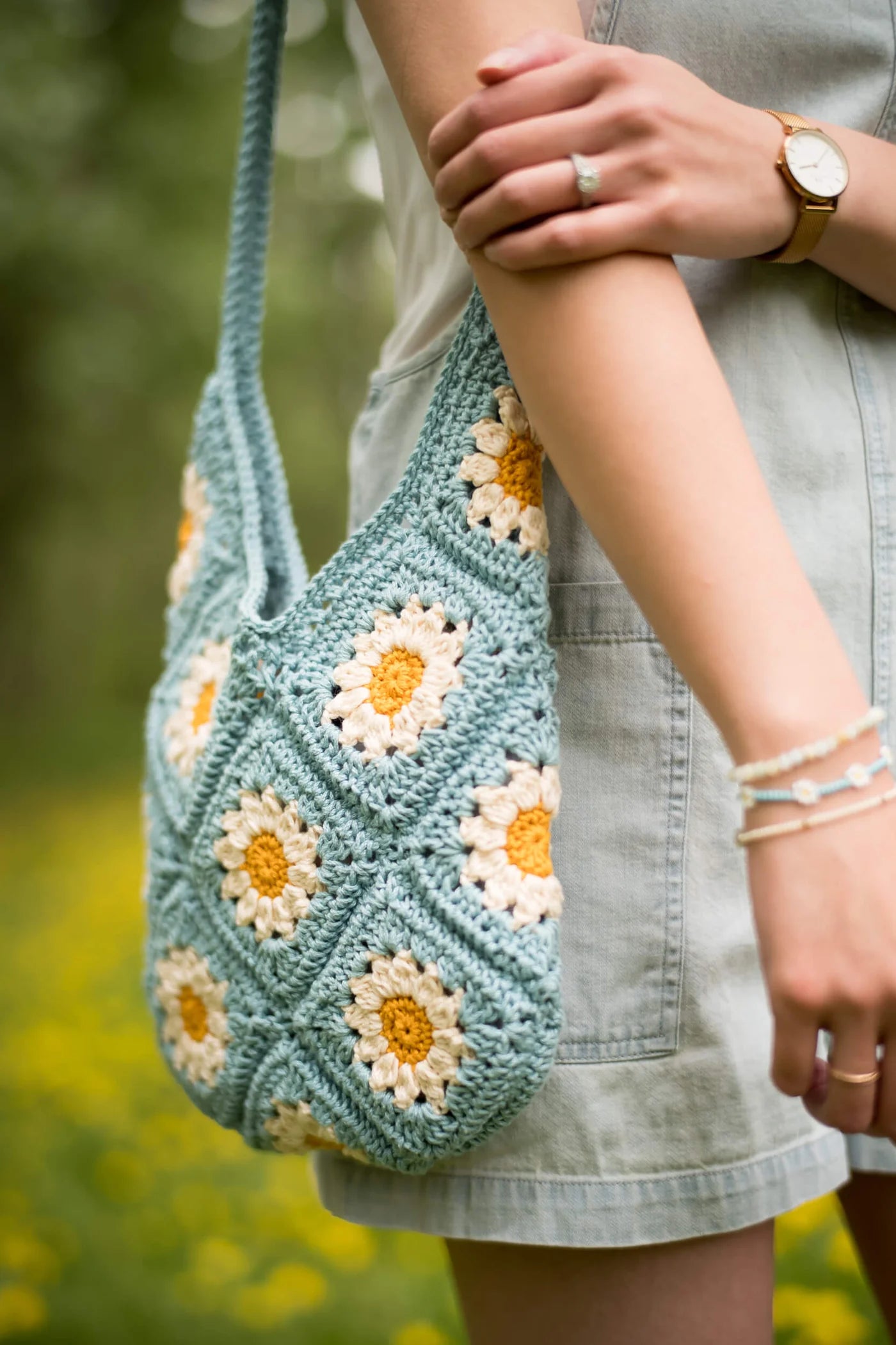 Summer Days Daisy Bag Crochet Pattern